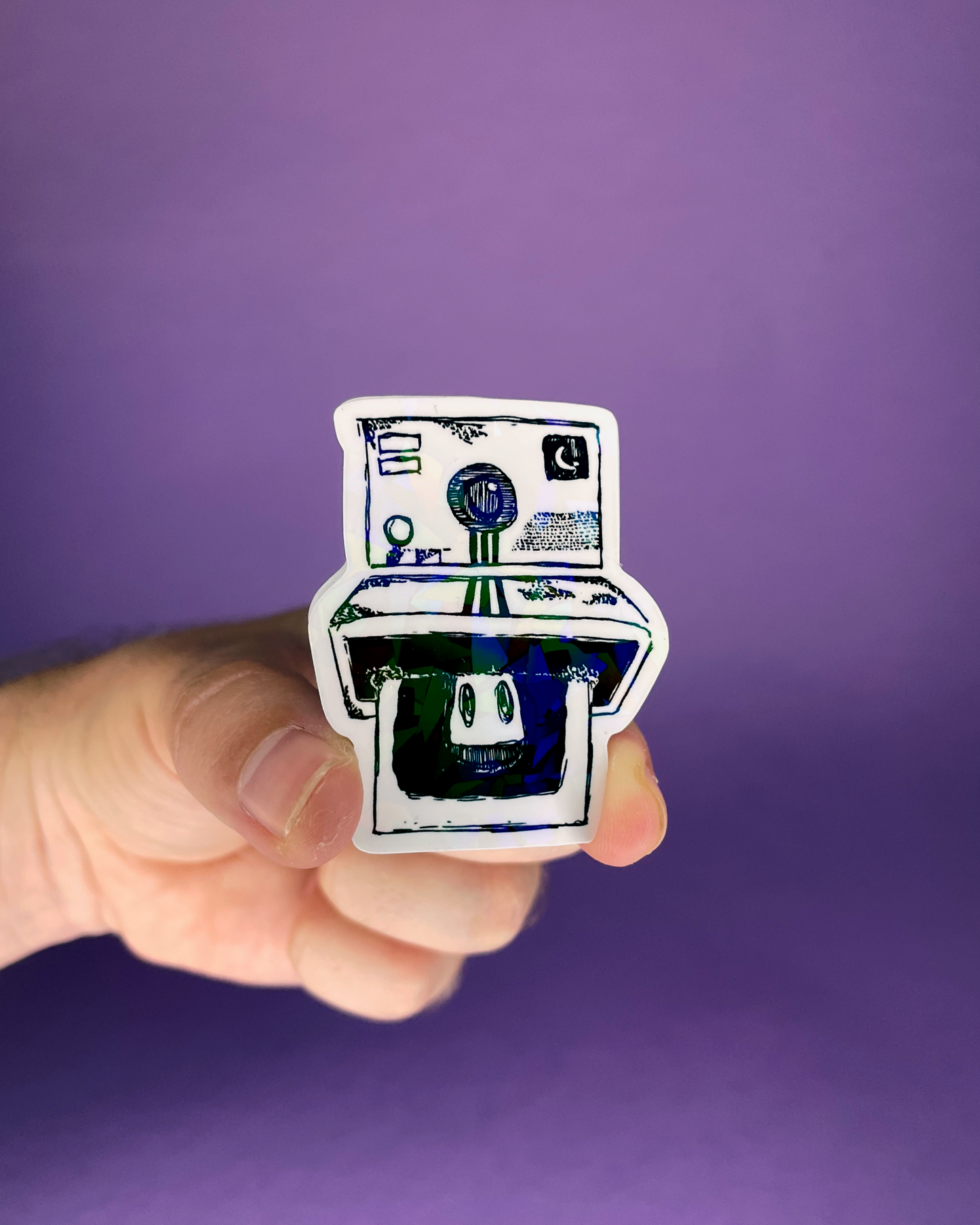 Sticker olografico - II